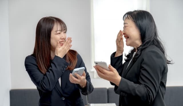 目上の人とのコミュニケーション